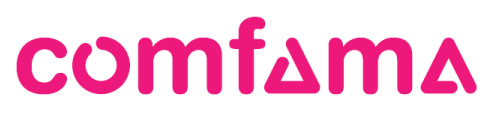 Logo de la Caja de Compensación de Antioquia —Comfama