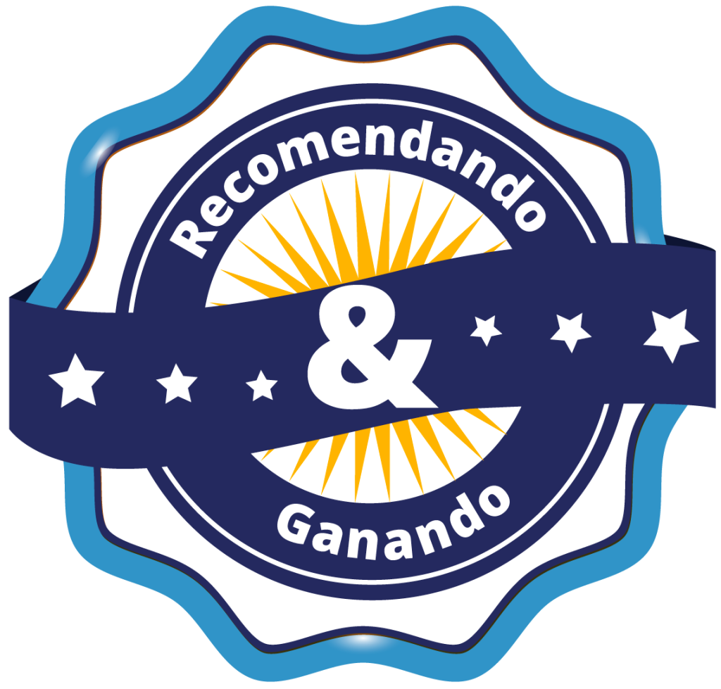 Ícono de la campaña institucional Recomendando y Ganando.