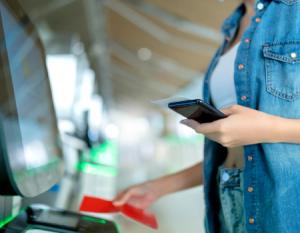 Registro en aeropuerto.