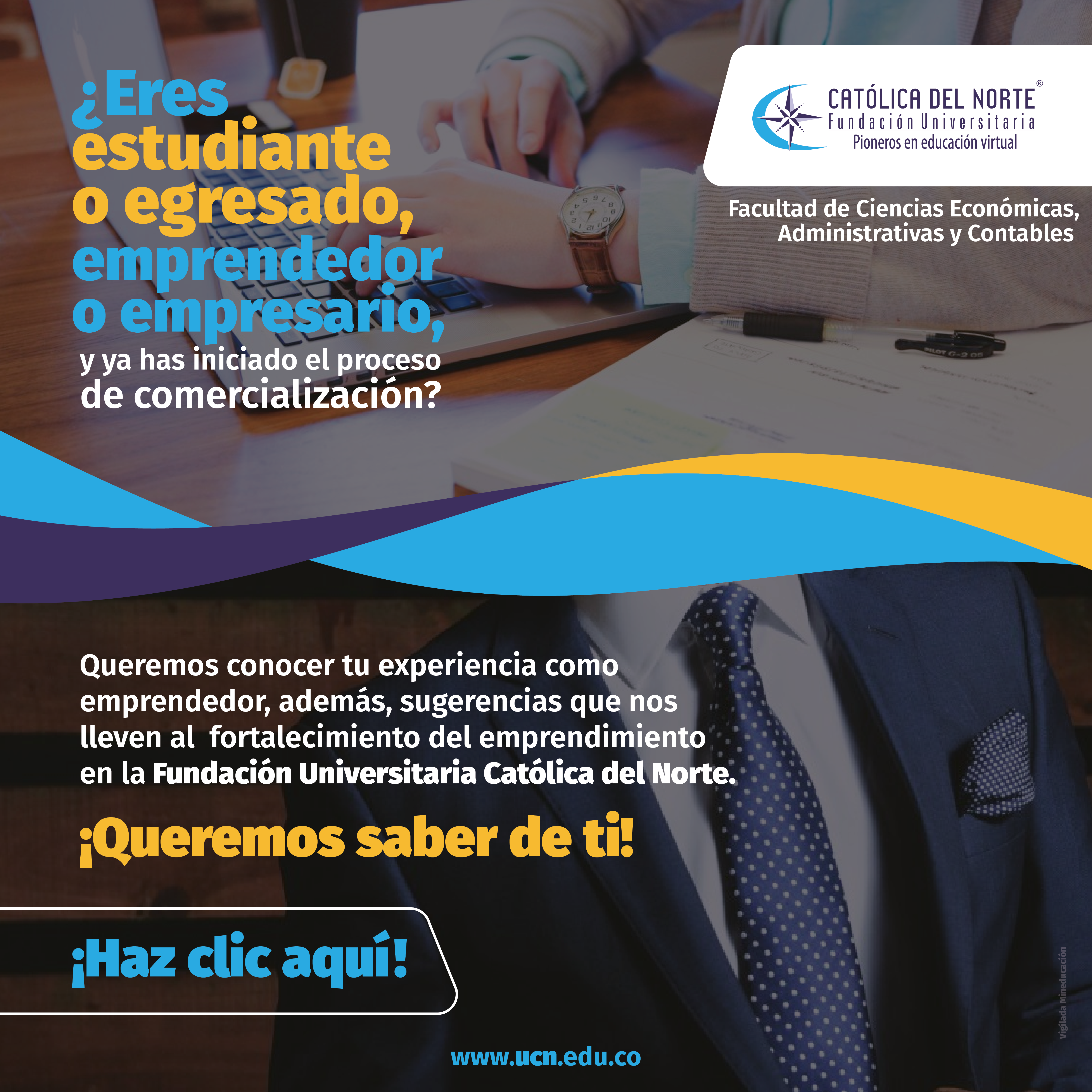 Invitación a emprendedores y empresarios