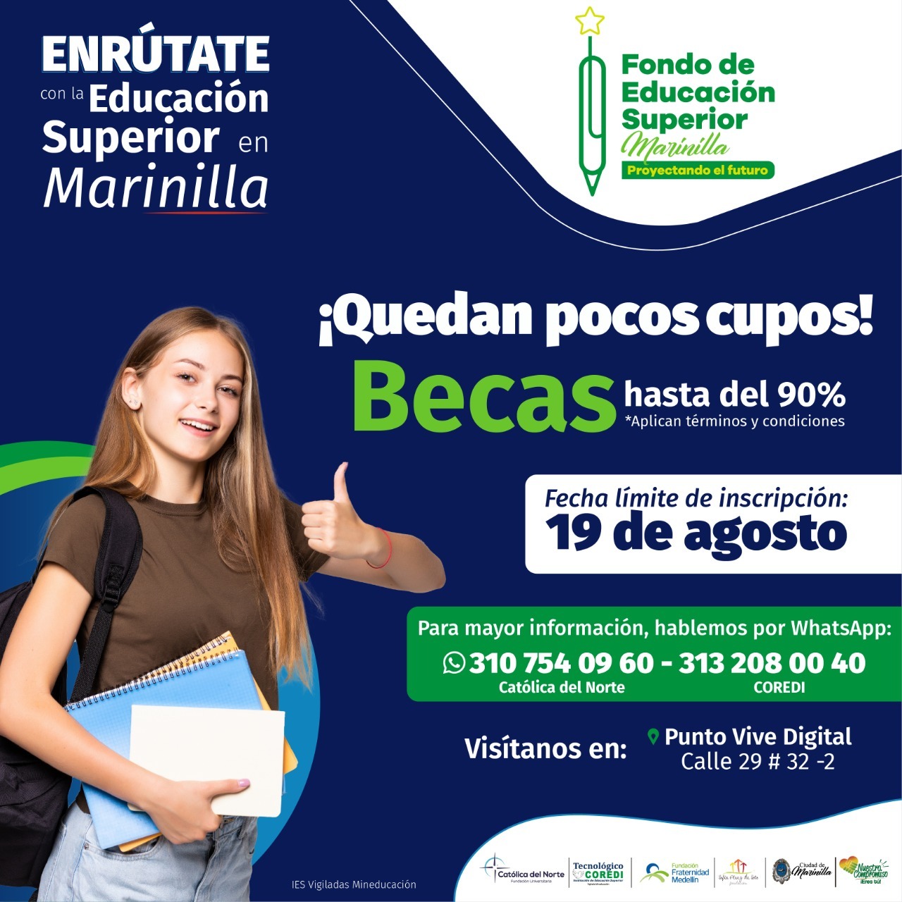 Afiche Enrútate Marinilla