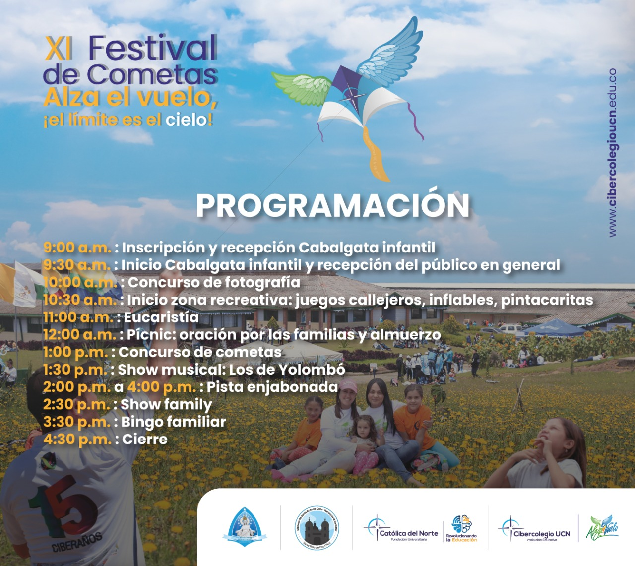 Programación Festival de Cometas