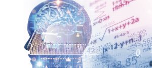 Silueta humana en entorno digital