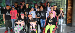 Grupo de estudiantes del programa Primaria Incluyente.