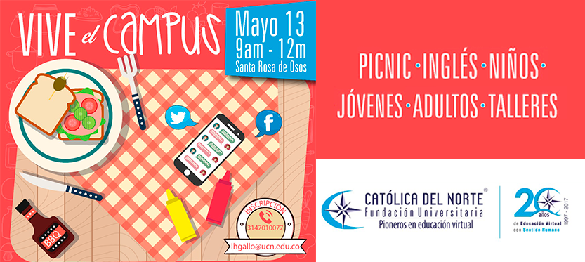 Invitación vive el campus