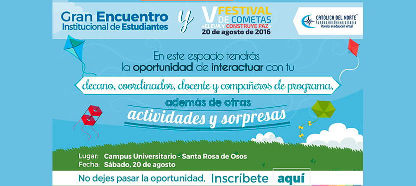 Invitación festival de cometas