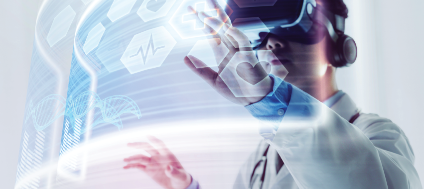 Entorno de realidad virtual.