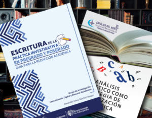 Portadas de dos libros producidos en la UCN.