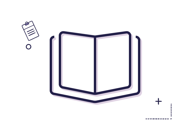 Ícono libro abierto