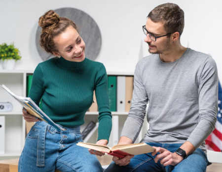 Estudiantes de inglés