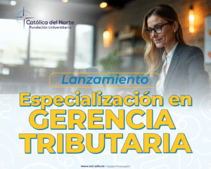 Invitación lanzamiento Especialización en Gerencia Tributaria