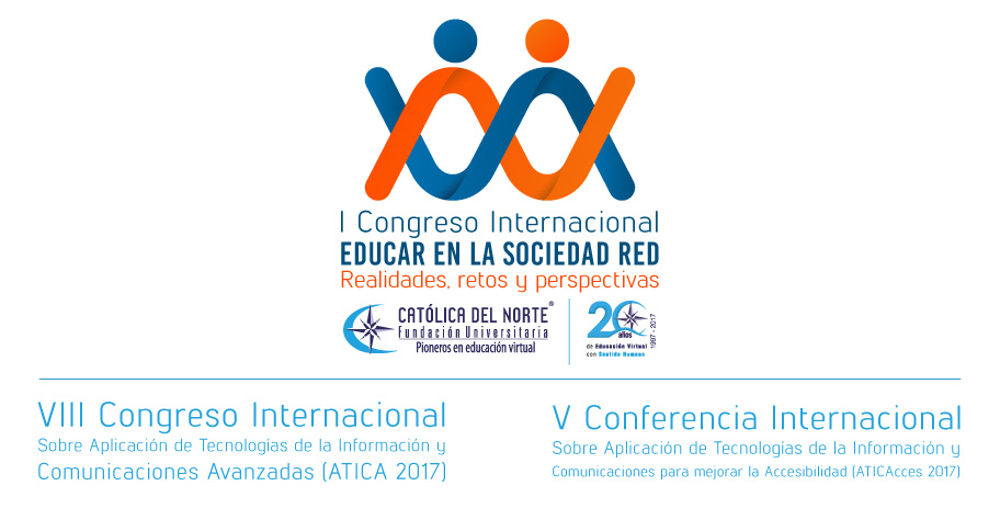 Logo I Congreso Internacional de Educación Virtual