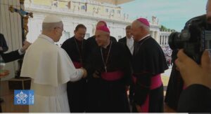 Monseñor Luis Albeiro Maldonado Monsalve visita al Papa León XIV