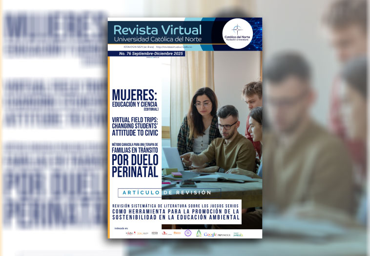 Portada No. 76 de la Revista Virtual Universidad Católica del Norte