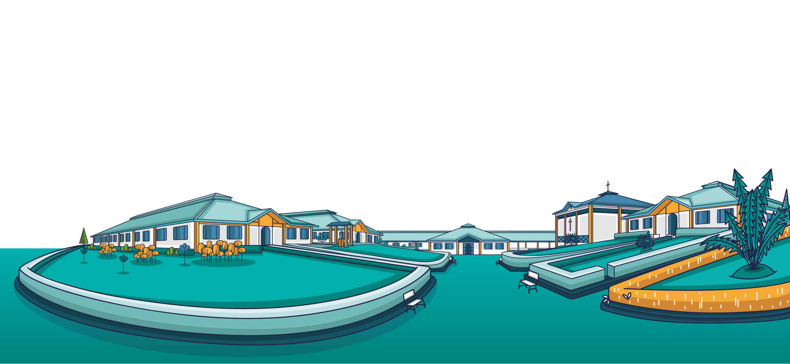 Ilustración del campus